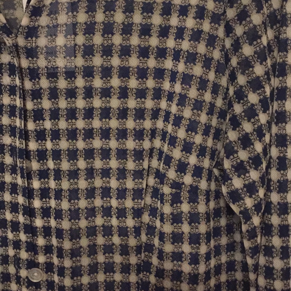 Sheer button down - Picture 2 of 2